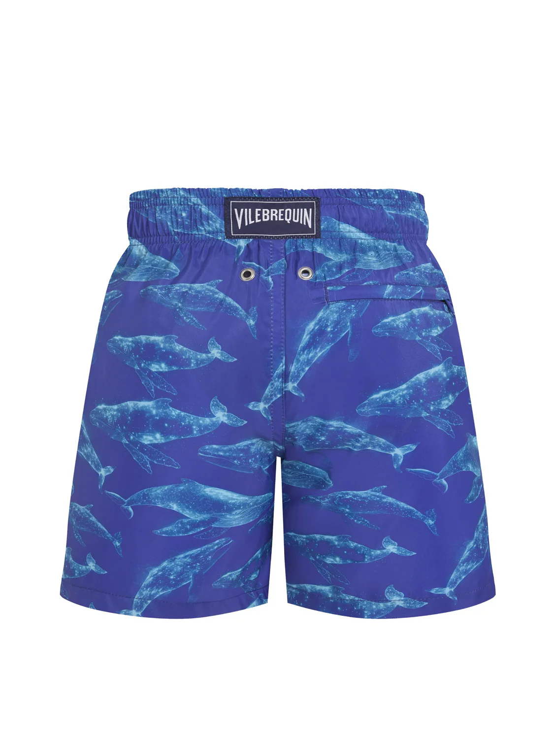 Badeshorts Sparkling Whales Blau - Image 2