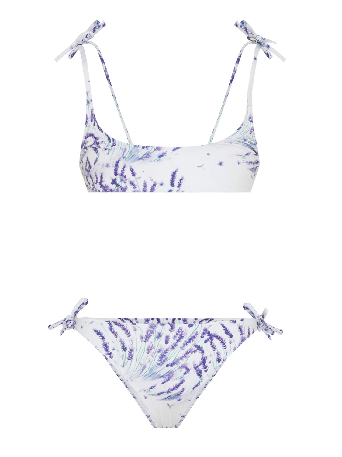 Bikini Lavender Weiß