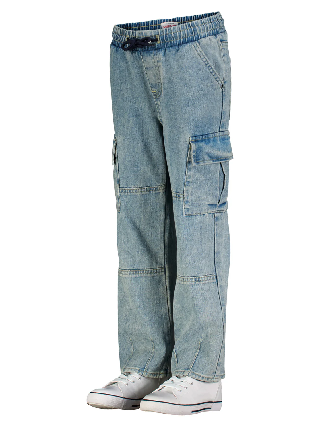 Jeans Gino Cargo Hellblau - Image 3