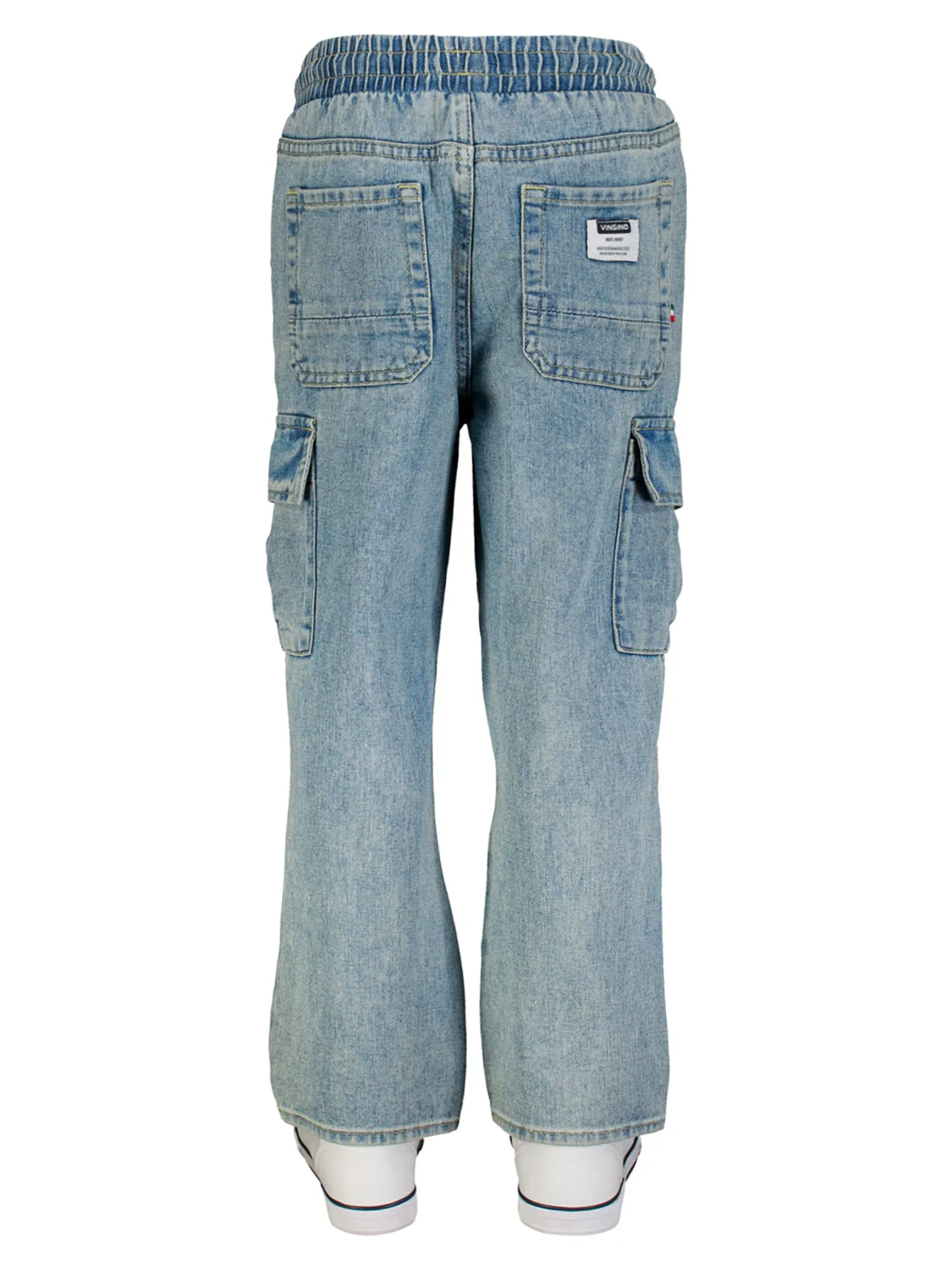 Jeans Gino Cargo Hellblau - Image 4