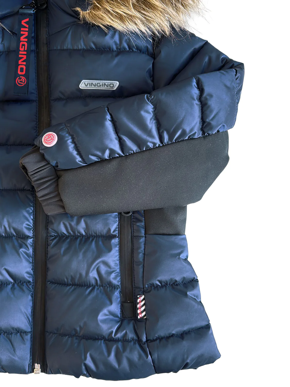 Winterjacke Marineblau - Image 4