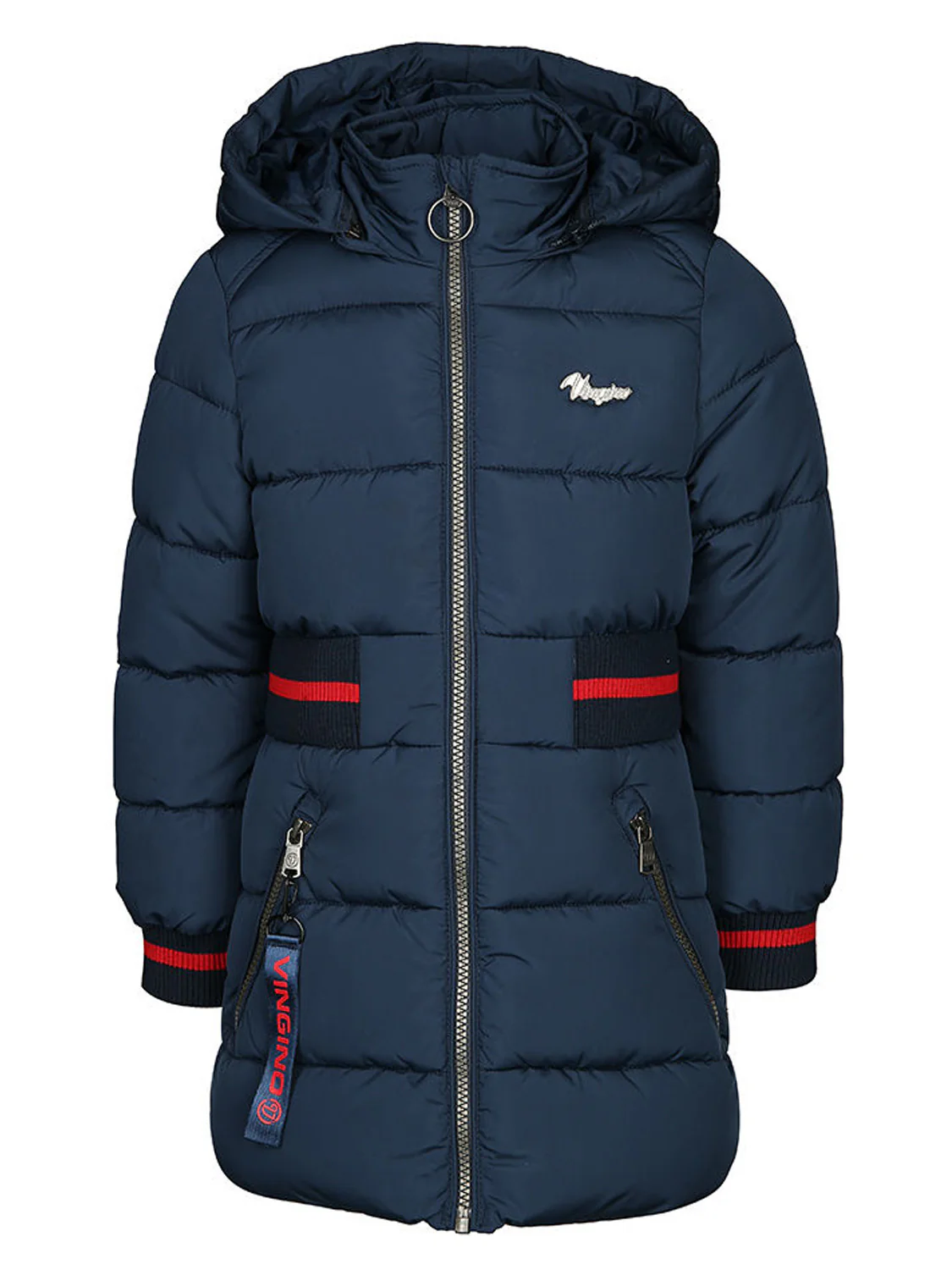 Wintermantel Marineblau