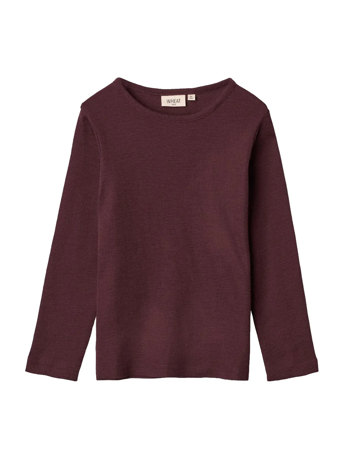 Longsleeve Bordeauxrot